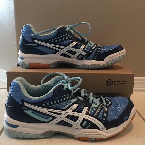 ASICS GEL ROCKET 7- Women's Volleyball Shoes - Picture 2 of 5